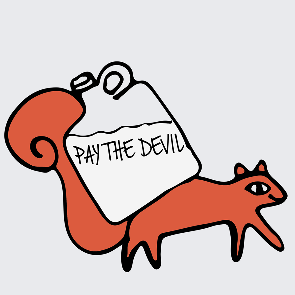 Pay The Devil Red Squirrel Logo Image